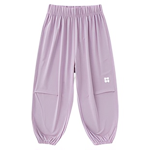 【凉感网眼】嘟嘟家男童裤子夏季儿童长裤夏天宝宝物理防蚊裤轻薄