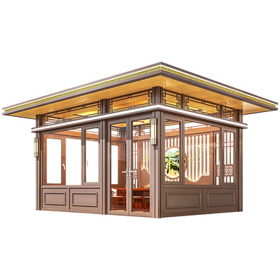 新中式铝合金阳光房源头厂家