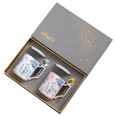 nosin诺轩结婚新婚礼物陶瓷水杯子伴手礼情人节商务礼品朋友乔迁