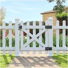 美式栅栏门门闩花园PVC篱笆铰链门锁合页木门铰链推拉门