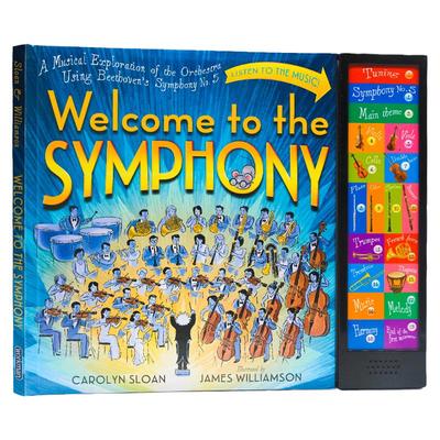 交响乐团发声书英文原版绘本