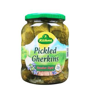 正宗冠利酸黄瓜俄式青瓜片俄罗斯汉堡包下饭菜德国进口腌黄瓜商用