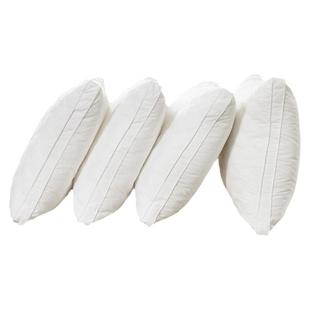 纯棉枕头双人护颈椎枕家用成人酒店枕一对装全棉磨毛枕芯