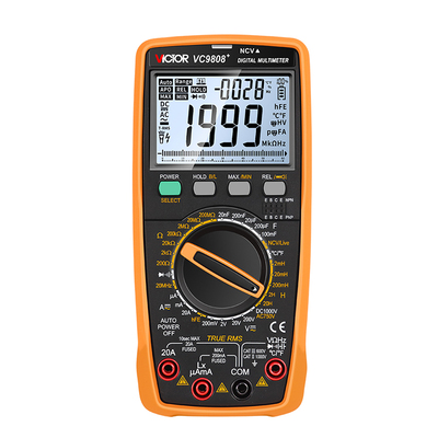 原装正品胜利vc9808a数字万用表