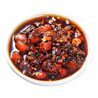 贵州脆哨油辣椒特色风味油泼辣子