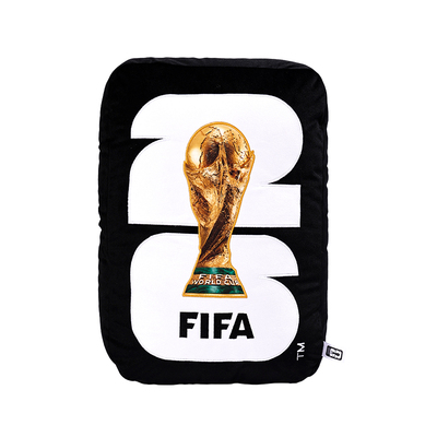 FIFA国际足联2026世界杯周边26LOGO款可拆洗抱枕沙发靠垫午休神器