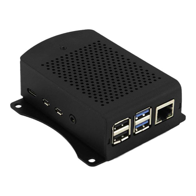 树莓派3/4b散热铝合金外壳 Raspberry Pi 3/ 4壳子盒子风扇配件