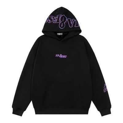 FOCK小火苗重磅刺绣连帽卫衣