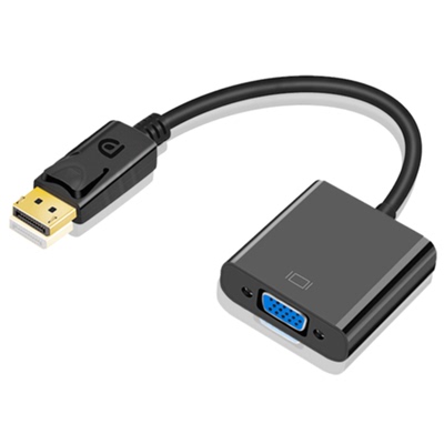 外显卡DP转换线dp转vga转换器 displayport转vga接口显示器
