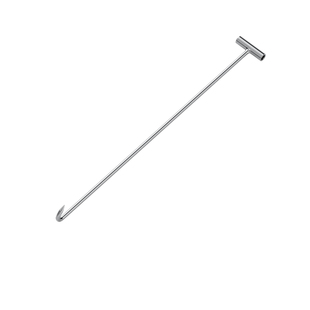 杀猪钩子不锈钢肉钩子手拉勾肉勾子猪肉丁字挂钩水泥钩拉货框铁钩