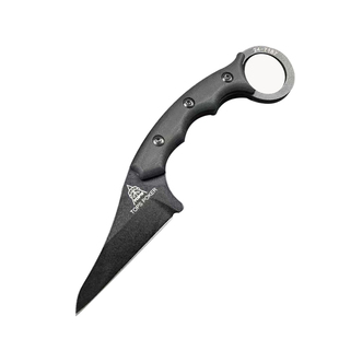 托普斯扑克户外刀具高硬度手把肉刀一体龙骨户外小刀野营锋利直刀