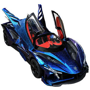 阿波罗合金汽车模型太阳神超级跑车evo仿真男孩赛车儿童玩具摆件