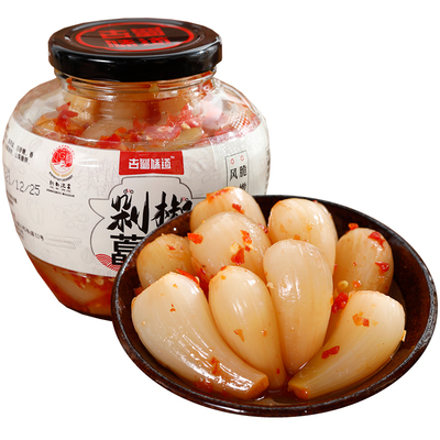古蜀味道酸辣剁椒藠头荞头泡菜