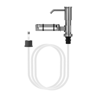 新升级厨房快装太空铝皂液器厨房水槽洗洁精压取器按压泵头延长器