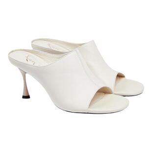 fed外穿羊皮拖鞋夏季新款女鞋高跟凉拖鞋法式凉鞋女D0415-YAC926