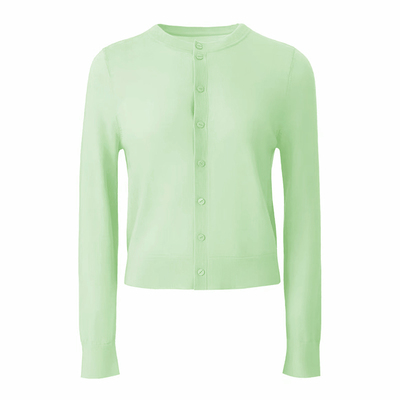 Girdear/哥弟100%绵羊毛简风圆领长袖百搭显瘦舒适针织衫148061