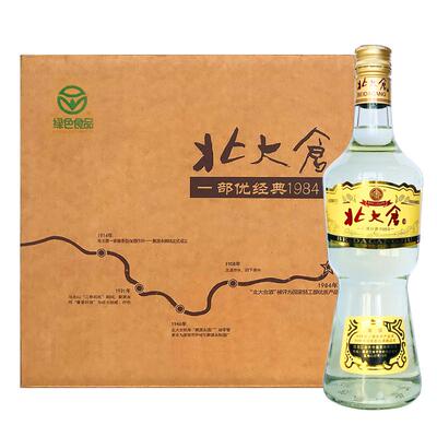 630ml*6瓶部优经典1984酒白酒