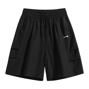 贵人鸟工装短裤男夏季2026年新款大码美式五分裤男士半截裤休闲裤