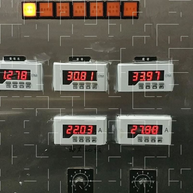 转速表数显0-10V变频器4-20MA输入智能频率线速表数字电机转速表