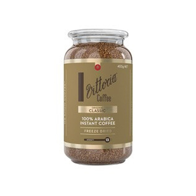 澳洲代购直邮 Vittoria速溶冻干咖啡100%阿拉比卡咖啡豆山地 400g