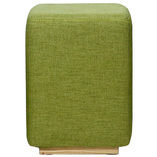 北欧布艺试换鞋凳服装店试衣间凳子小矮凳客房实木沙发凳梳妆方凳