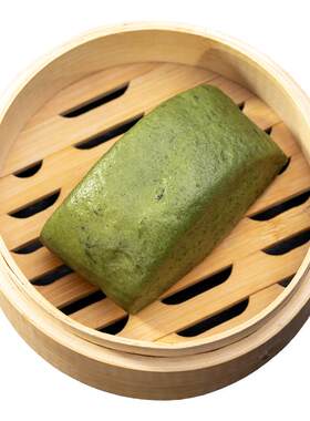 象山糕点纯手工艾草麦糕早餐馒头
