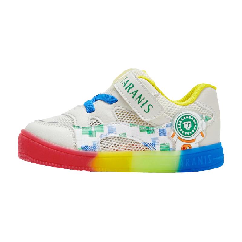 泰兰尼斯宝宝闪灯鞋橡胶软底驭光