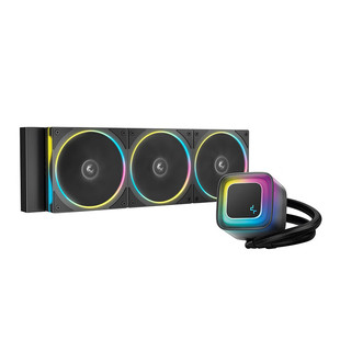 九州风神冰果360PRO一体式CPU水冷散热器风扇ARGB白色冰果240PRO