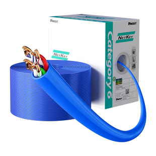 泛达六类千兆非屏蔽24线规无骨架细网线家装换线100米CM阻燃网线