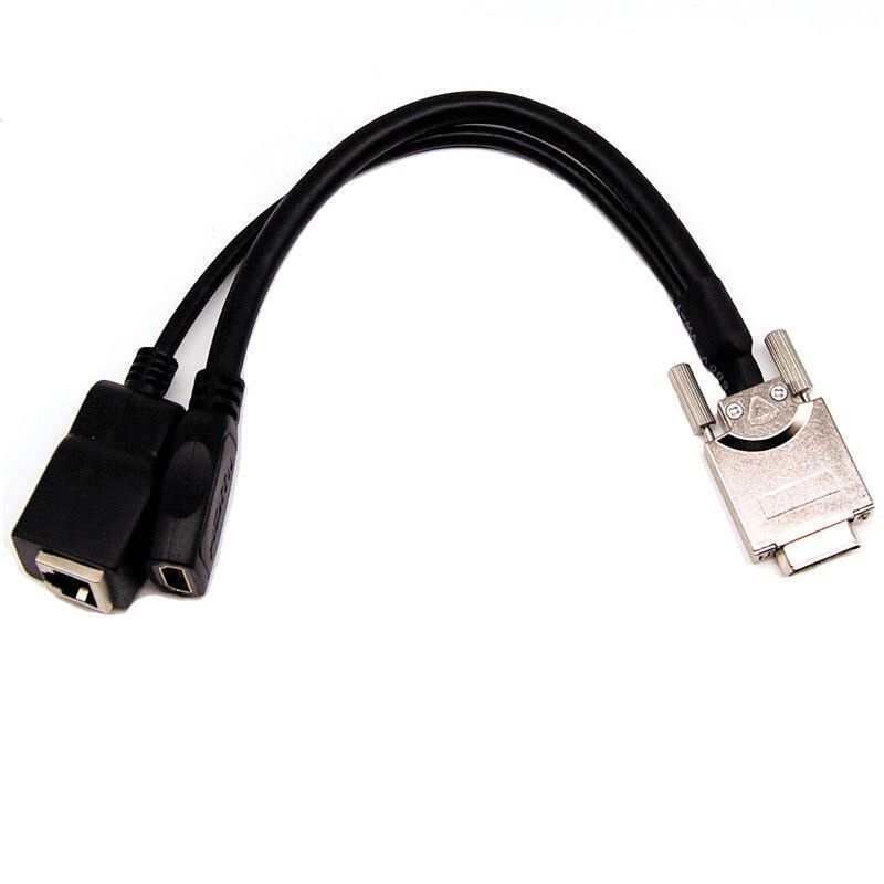 适合华为HDVI转HDMI+RJ45辫子线TE30/40/50/VPC600等视频会议终端