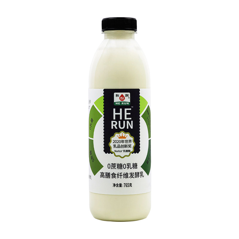 和润0蔗糖0乳糖高膳食纤维酸奶