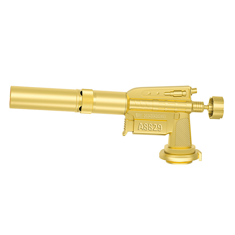 火喷枪铜管卡式喷火枪烧猪毛防风户外烧烤点火器手持气罐专用喷枪