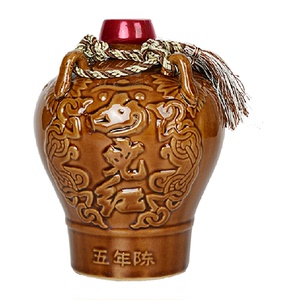 女儿红绍兴黄酒精品五年3斤坛装花雕酒1.5L*1坛绍兴酒3斤糯米酒