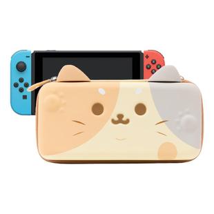 极想任天堂switch收纳包硬壳保护壳套NS2代可爱猫耳oled便携卡带主机手柄大容量斜挎包手拿包通勤游戏配件