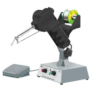 HCT-80半自动焊锡机脚踏式 恒温焊锡枪自动出锡电烙铁台焊锡枪