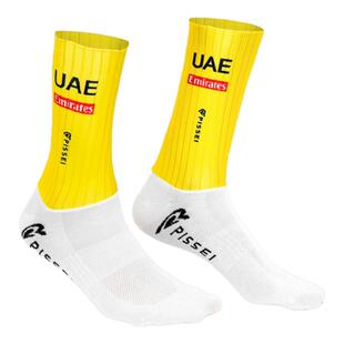 清仓现货PISSEI UAE TEAM EMIRATES SOCKS阿联酋航空队版骑行袜