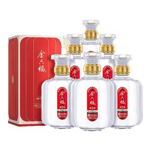 【官方直营】金六福酒新时代四星50.8度浓清酱兼香型纯粮白酒整箱