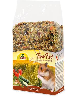 包邮德国JR Farm天然粮基础盛宴侏儒仓鼠主粮熊沙鼠饲料无糖500g