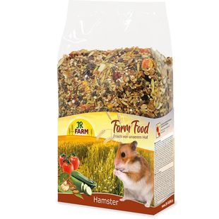 包邮德国JR Farm天然粮基础盛宴侏儒仓鼠主粮熊沙鼠饲料无糖500g