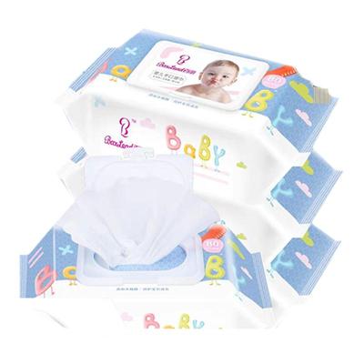 百丽婴幼儿手口湿巾纸家庭装