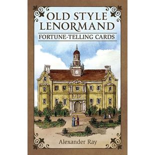 进口正版 旧体利诺曼 Old Style Lenormand 旧式雷诺曼卡牌