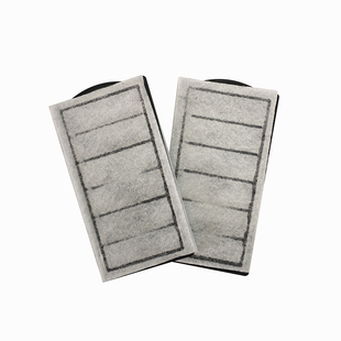 雅柏A-061乌龟缸低水位过滤器原装替换棉板 专用活性炭板 过滤棉