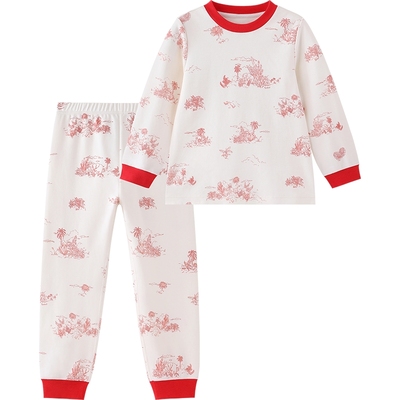 英氏内衣套装10A抗菌纯棉睡衣