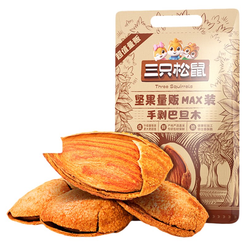 三只松鼠_量贩巴旦木500g