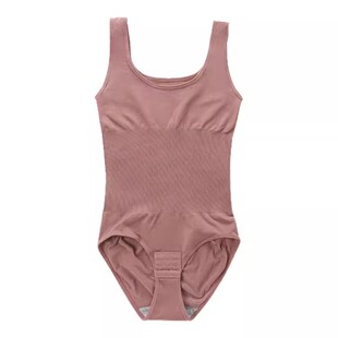 秋冬强力塑身连体衣女收腹束腰产后塑形收小肚子吊带裹胸保暖内衣