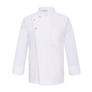 防水防油厨师工作服长袖高档酒店大厨西餐烘焙饭店后厨衣服男秋冬