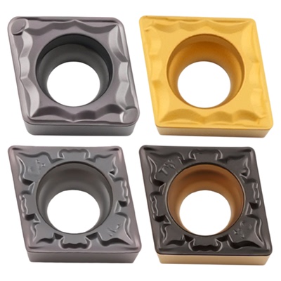 数控刀片菱形镗孔刀片CCMT060204-HMP/08-TM钢件不锈钢加工耐磨