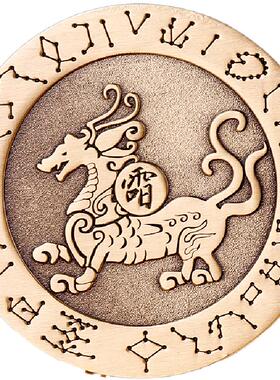 青龙白虎朱雀玄武麒麟摆件