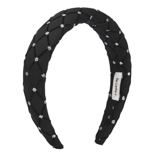 Sei Carina Y“the light”网格发箍女时尚百搭小众高颅顶不勒头