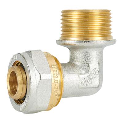 暖气片铝塑管外丝弯头百战